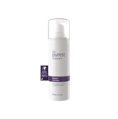 The Purest Solutions Peptide Complex Serum - Skin Rejuvenation Anti-Aging Care - Supports the Collagen Fiber Network - Anti-Wrinkle Effect - Vegan Cruelty Free Eco Friendly (1 fl. oz)