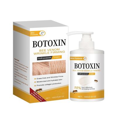Bee Venom Wrinkle Firming Multi-Purpose Cream, Wrinkle Removal, Anti-Aging Skin Treatment, Bee Venom Cream for All Skin Types