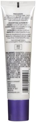 L'Or al Paris Makeup Magic Skin Beautifier BB Cream Tinted Moisturizer, Fair, 1 fl oz, 1 Count