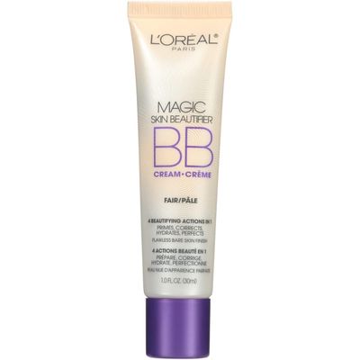 L&#39;Or al Paris Makeup Magic Skin Beautifier BB Cream Tinted Moisturizer, Fair, 1 fl oz, 1 Count