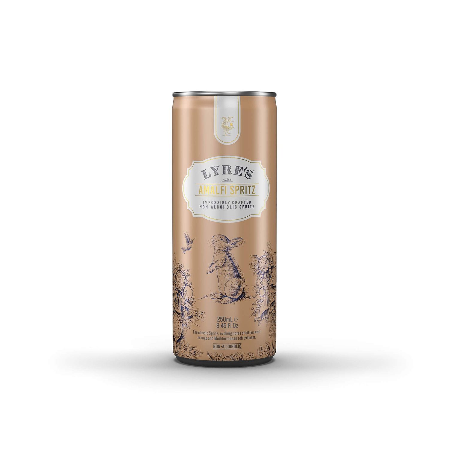 Lyre&#39;s Amalfi Spritz Premium Non Alcoholic Spirits, Ready To Drink Mocktails Nonalcoholic Drinks (New Case of 24)
