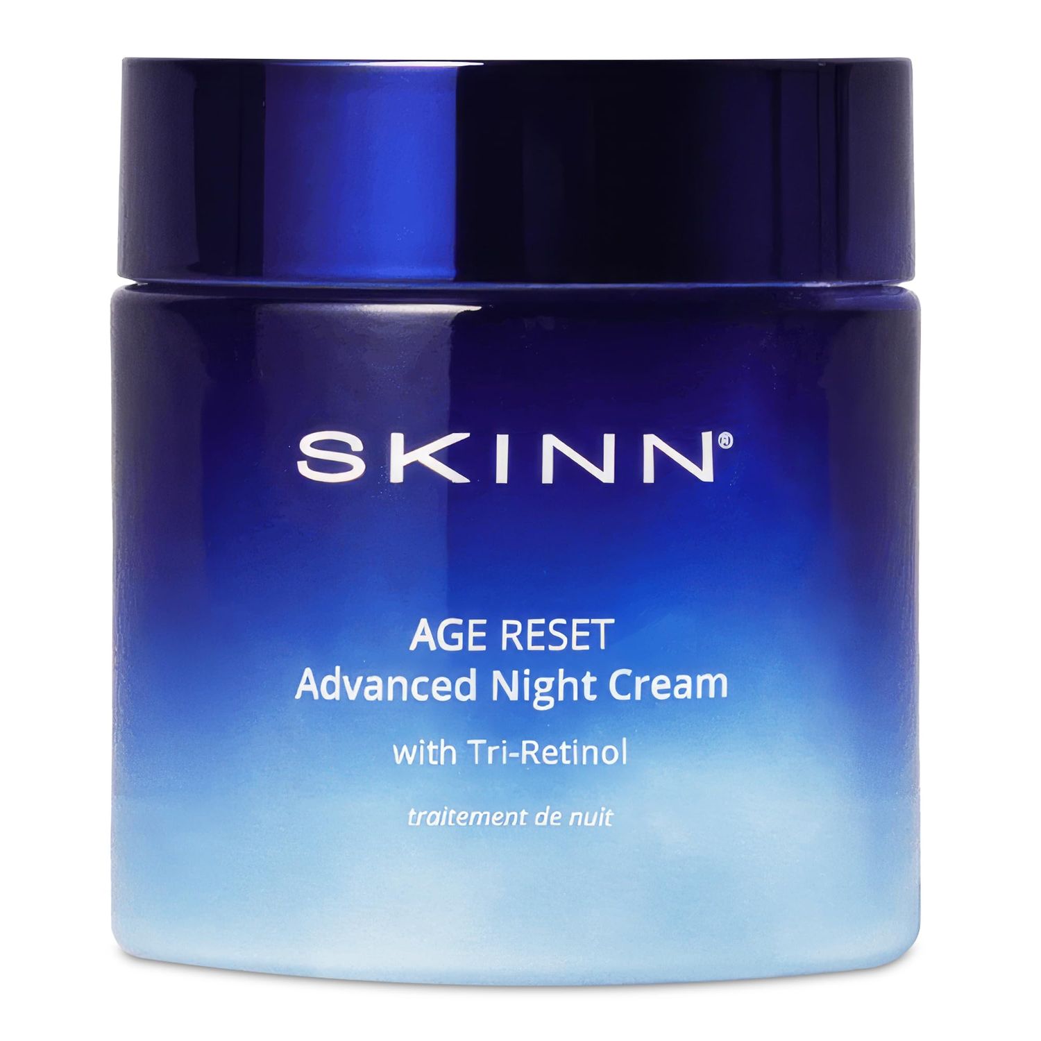 SKINN Advanced Night Cream for Face, 1.7 Fl Oz - Deep Wrinkle Cream for Women Men for Fine Lines, Uneven Skin Tone Sagging Skin - Facial Moisturizer Skin Care for Vibrant Healthy-Looking Skin