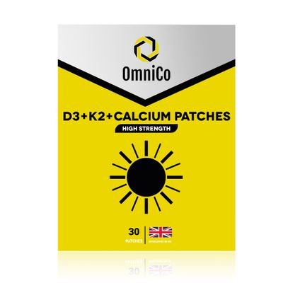 OmniCo - D3 K2 Calcium Patches - 30 Pack