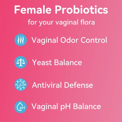 Vevoec Gynable Vaginal Probiotics for Womem,Female Probiotic for pH Balance with Lactobacillus 5 Billion CFU Probiotics Blend,Selenium-Vitamin D3,Promote Healthy Vaginal Odor Vaginal Flora,30 Count