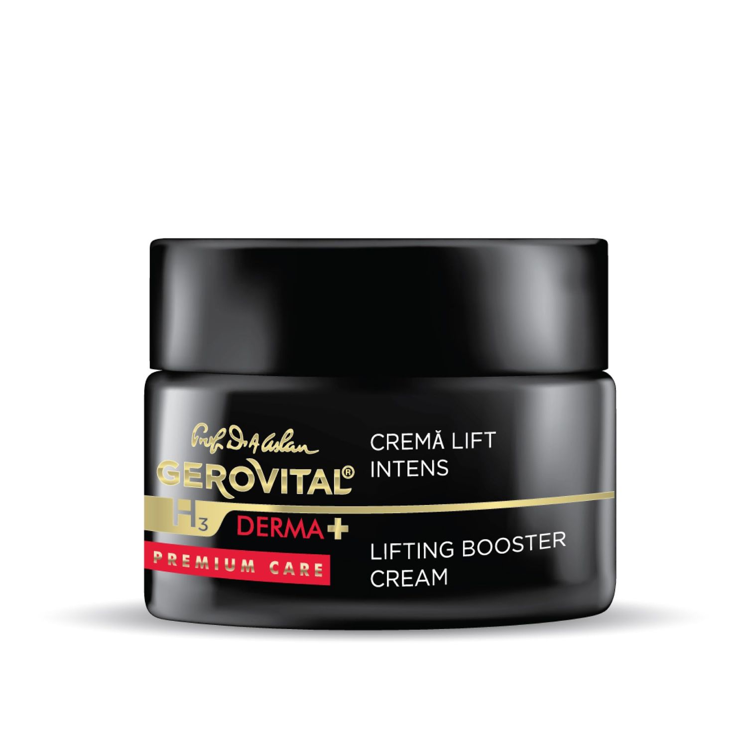 Gerovital DERMA Premium Care, Intense Lift Effect Face Cream, Advanced Lifting Formula, Moisturizes, Improves Firmness Elasticity for Mature Skin, 50 Milliliters
