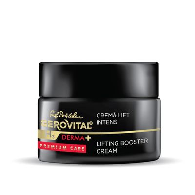 Gerovital DERMA Premium Care, Intense Lift Effect Face Cream, Advanced Lifting Formula, Moisturizes, Improves Firmness Elasticity for Mature Skin, 50 Milliliters