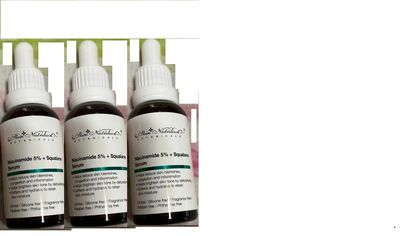 HEB skin nutrition niacinamide 5squalene Serum 1oz(pack of 3)
