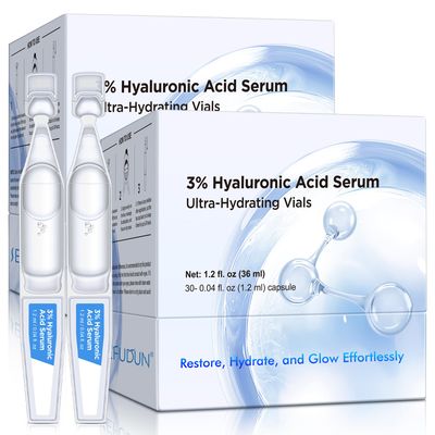 30pcs 3 Hyaluronic Acid Ultra Hydrating Serum, Anti-Aging Serum Intensive Hydration, improves skin texture, minimizes fine lines, improve dryness and dehydration for all skin types
