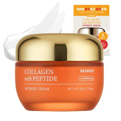 Innerest SKIN627 Daily Face Moisturizer, Face Cream, Facial Cream 1.76 oz Korean Skin Care Korean Moisturizer (Collagen with Peptide)