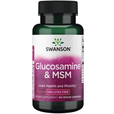 Swanson ULT GLUCOSAMINE MSM 60 Veg Cap