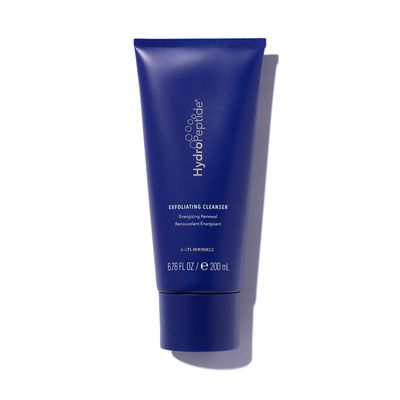 HydroPeptide Exfoliating Cleanser, Energizing Renewal, Gentle Exfoliation Collagen Promoting Face Wash, 6.76 Ounce