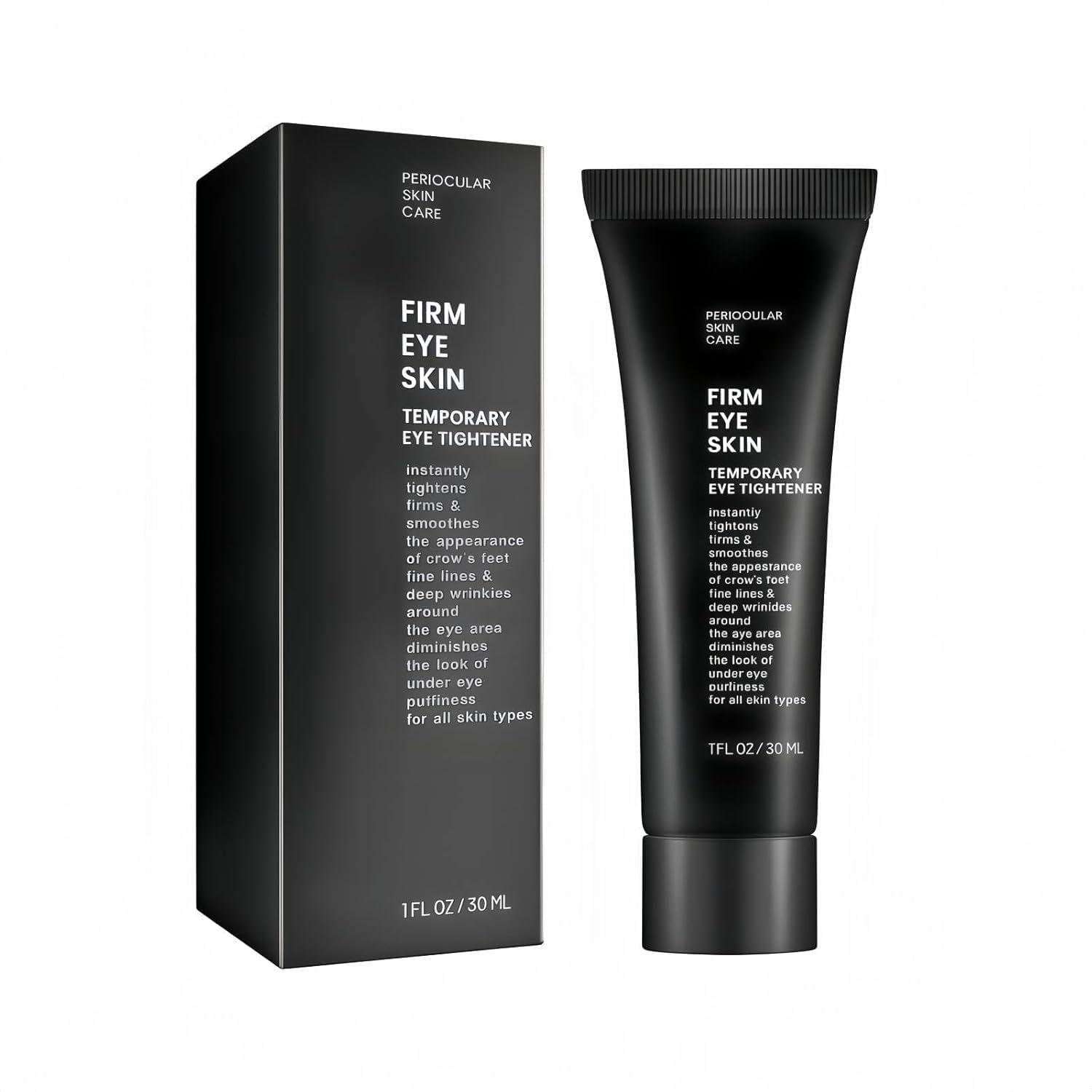 Instant Firming Eye Cream - Tightens Lifts, Reduces Under-Eye Bags, Dark Circles Puffiness Anti-Aging Treatment for Fine Lines Temporary Face Lift Effect (1)