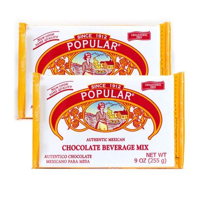 Popular Authentic Mexican Chocolate Beverage Mix, 9 Ounce (2 Pack)
