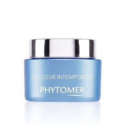 Phytomer Douceur Intemporelle Hydrating Face Cream Anti-Aging Moisture Rescue Cream Soothing, Lightweight Moisturizer for Sensitive Skin Protect Restore Youthful Skin 50 ml