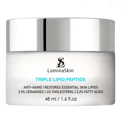LuminaSkin Triple Lipid Peptide - Restore Fix Mature Skin Advanced Anti-Aging Cream for Radiant, Smooth Skin