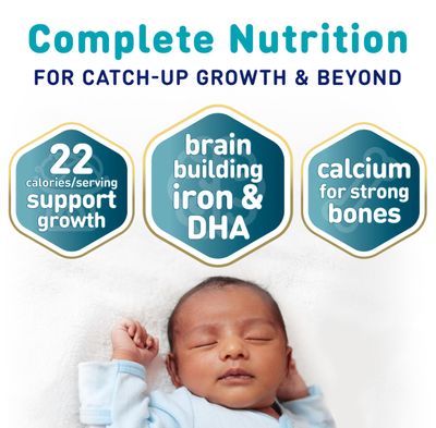 Enfamil NeuroPro EnfaCare High Calorie Premature Baby Formula, Milk-Based with Iron, Brain-Building DHA, Vitamins Minerals for Immune Support, easy-to-digest proteins, Baby Milk, 23 Oz Can