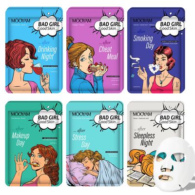 Face Masks Skincare Set for Girl,Moisturizing Collagen Facial Masks for Women Home Spa,Hyaluronic Acid Face Mask for All Skin Types,Day Night Facial Mask Hydrating,Deep Cleaning,Oil Contral(12Pack)