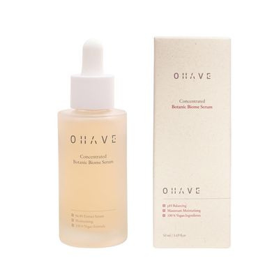 OHAVE Vegan Serum - Natural Ingredients for Even Skin Tone Skin Vitality Firmness Care Cruelty Free Dermatologically Tested for Low Irritation Suitable for All Skin Types 20 Free Clean Beauty - 50ml