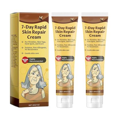 7-Day Rapid Skin Repair Cream, Intense body Cream, Repair, Moisturize and lift 3 in 1, Firming,Rejuvenating,Hydrating and Moisturizing Skin,for All Types(2pcs)