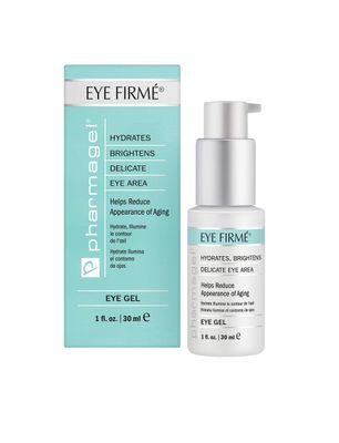 Pharmagel Eye Firme Eye Gel for Natural Firming, Puffiness, and Wrinkles Dark Circles Under Eye Treatment Under Eye Bags Treatment - 1 fl. oz.