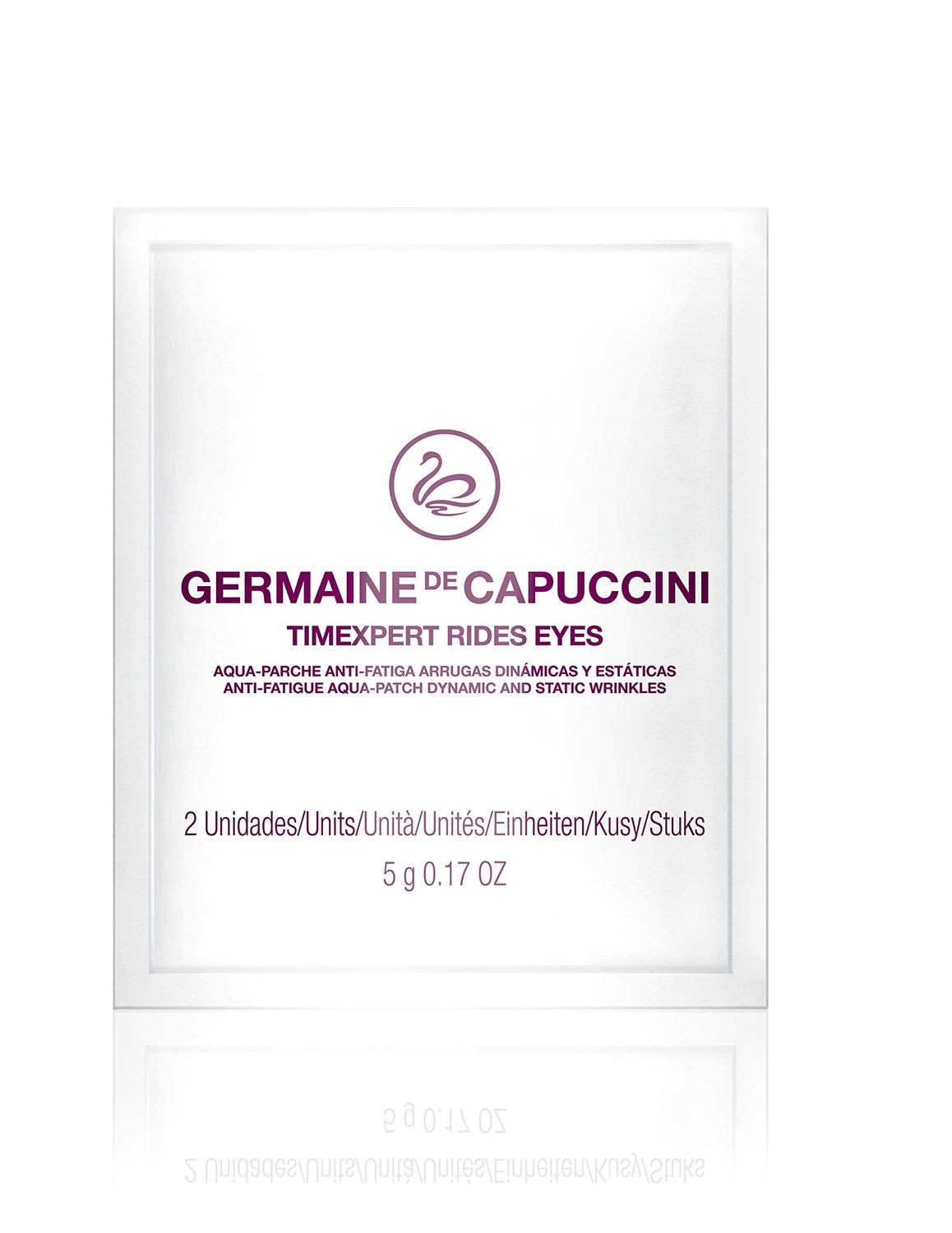 Germaine de Capuccini TIMEXPERT RIDES - Timexpert Rides NEW Anti-Fatigue Aqua-Patch - anti-fatigue effect eye contour mask - eye contour revitalized, rested, and hydrated - Single-use sachet