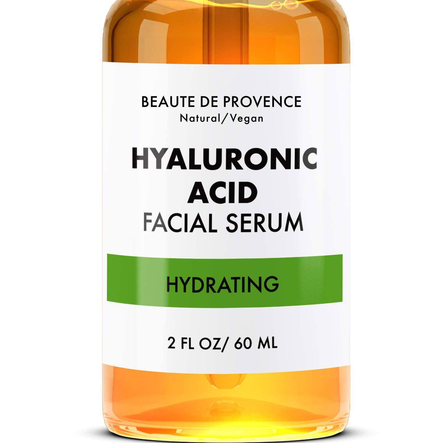 BEAUTE DE PROVENCE Face Serum Hydration and Exfoliating Serum 2 OZ (Hyaluronic Acid)