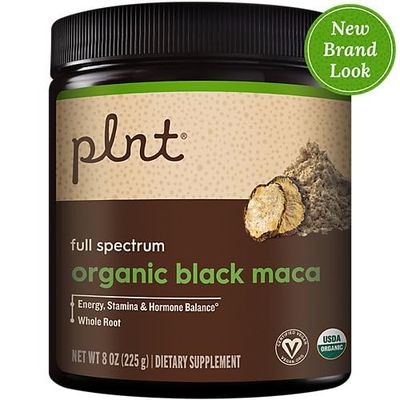 Organic Black Maca Powder Full Spectrum - Supports Energy, Stamina, Hormone Balance (8 oz.45 Servings)