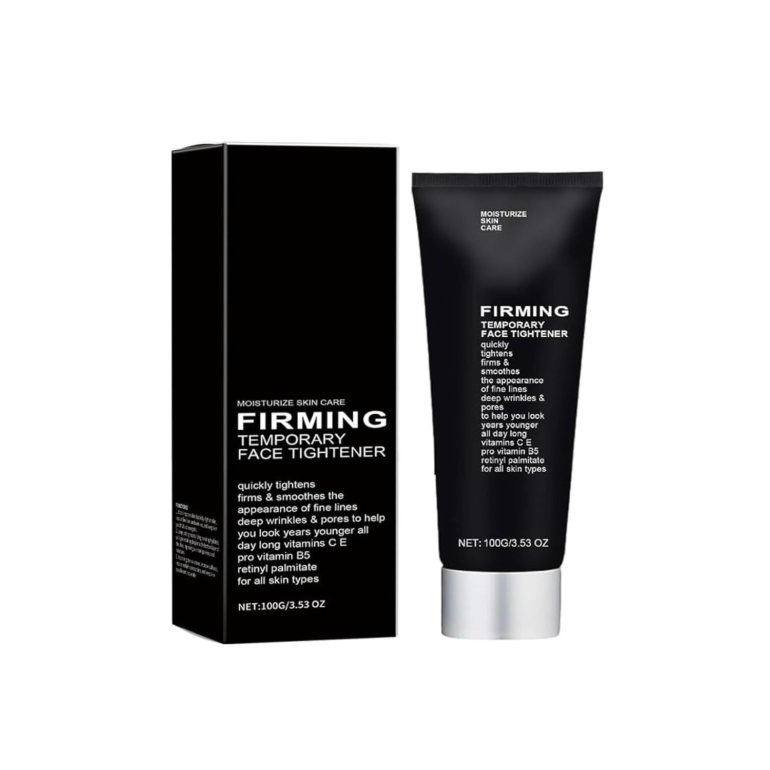 Temporary Face Tightener,Face Tightener Firm, Instant Lift Serum Firming and Smoothing Fine Lines for All Skin Types,100g3.53oz