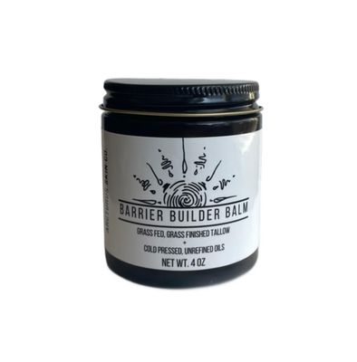 Arcturus Skin Co Barrier Builder Balm 4oz Grass-Fed and Finished Suet Tallow, Cold Pressed Unrefined Oils