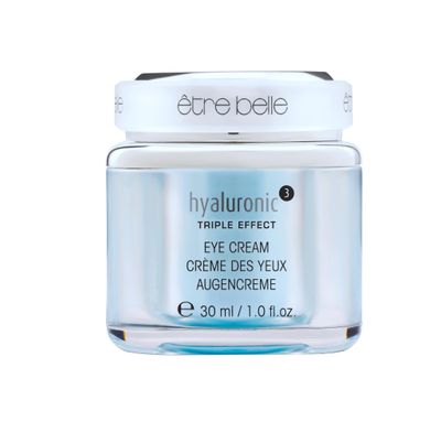 tre belle Hyaluronic Eye Cream Anti Aging Under Eye Cream for Puffiness And Dark Circles with Hyaluronic Acid, Quicklift, Eyeseryl, Grape Seed Oil Lifts and Firms Eyes Contour, 30 ml 1 Fl Oz