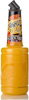 Finest Call Premium Passion Fruit Puree Drink Mix, 1 Liter Bottle (33.8 Fl Oz), Individually Boxed