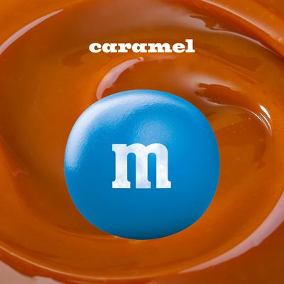 MM'S Caramel Milk Chocolate Candy Bulk Pack, Party Size, 34 oz Bag