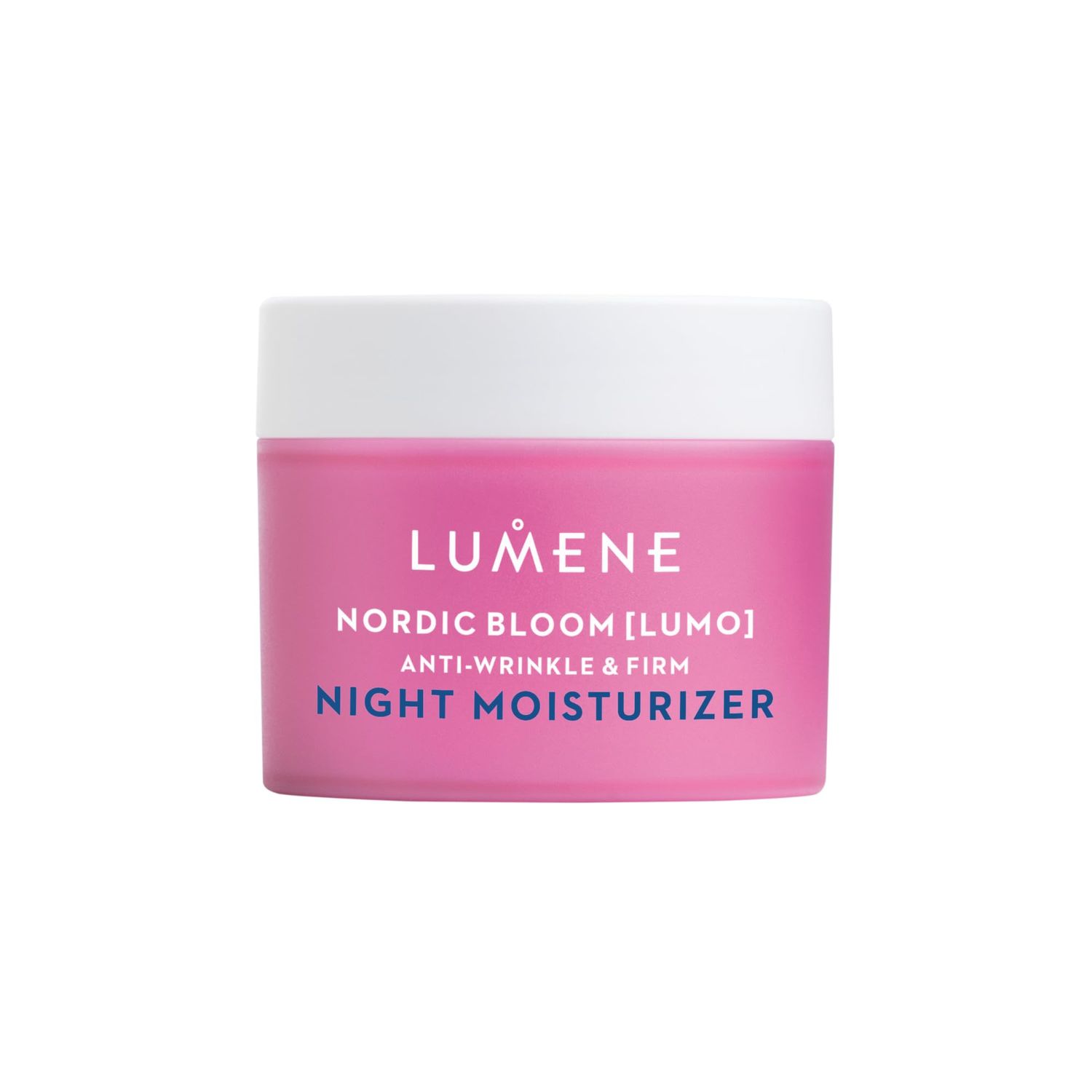 Lumene Nordic Bloom [Lumo] Anti-Wrinkle Firm Night Moisturizer - Hydrating Face Moisturizer for Visibly Radiant Smooth Skin - Formulated with Pre-Retinol Complex Lingonberry Extract (1.7 oz)