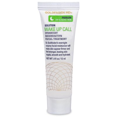 Dr. Goldfadens Wake Up Call Night Facial Moisturizer Night Cream for Dry Aging Skin wAlpha Lipoic Acid, Avocado Oil Retinol, Co-enzyme Q10 TRIAL .41 Fl Oz