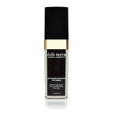 Bella Terra Advanced Radiance Eye Cream Daily Moisturizer for Eyes Reduce Wrinkles and Dark Circles Fast-Acting Skin Renewal Treatment (1 fl. oz 30ml)