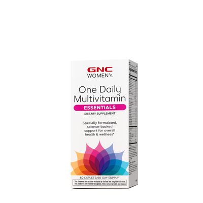GNC Women&#39;s One Daily Multivitamin Essentials 60 Caplets