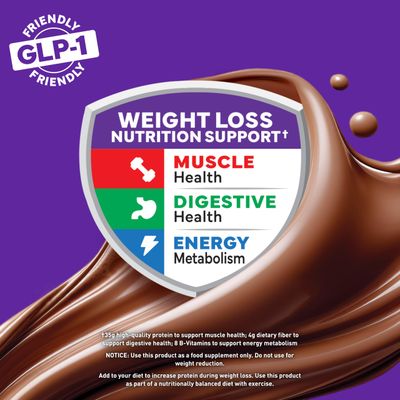 BOOST Advanced Nutritional Protein Shake, Weight Loss Nutrition Support, 35g High Protein GLP-1 Friendly Shake, Ready to Drink - Rich Chocolate, 12-11 FL OZ (325 mL) Cartons