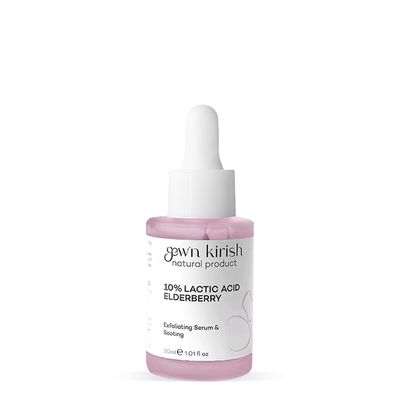 GEW&#39;N KIRISH Elderberry Lactic Acid Hydrating Exfoliating Serum - Smooths, Brightens, and Hydrates with Sodium Hyaluronate 30 ml (1.01 fl oz)