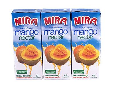 Mira Premium Tropical Mango Nectar Drink - 9 Pack