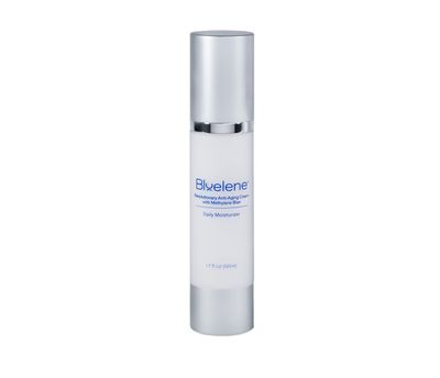 Bluelene Anti Aging Daily Moisturizer, Revolutionary Anti Wrinkle Face Cream with Methylene Blue (50ml) (1.7 Fl Oz). Suitable for Sensitive Skin.