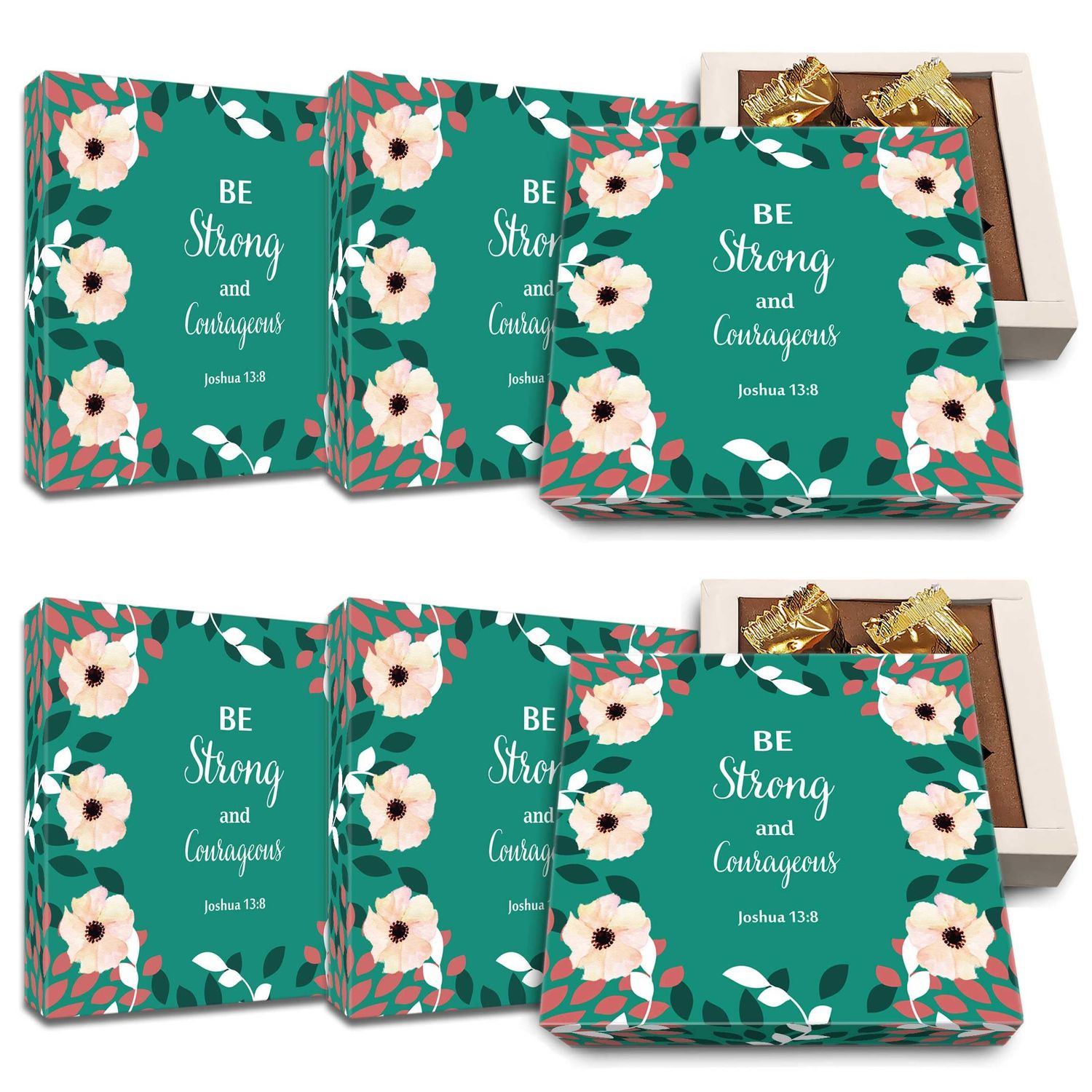 CoolGiftBox Christian Gifts Bulk Prayer Bible verses - Church Gifts in Bulk for Staff Teachers Pastors Catholic Presents Bulk Bible Gifts Pack of 6