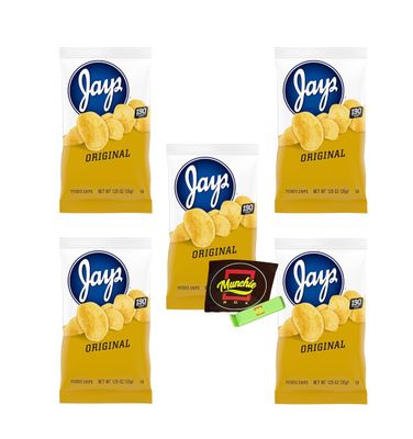 JAY&#39;S ORIGINAL Potato Chips A Chicago Original 5 Pack 1.25oz bags