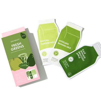 ESW Beauty Fresh Greens Superfood Sheet Mask Set