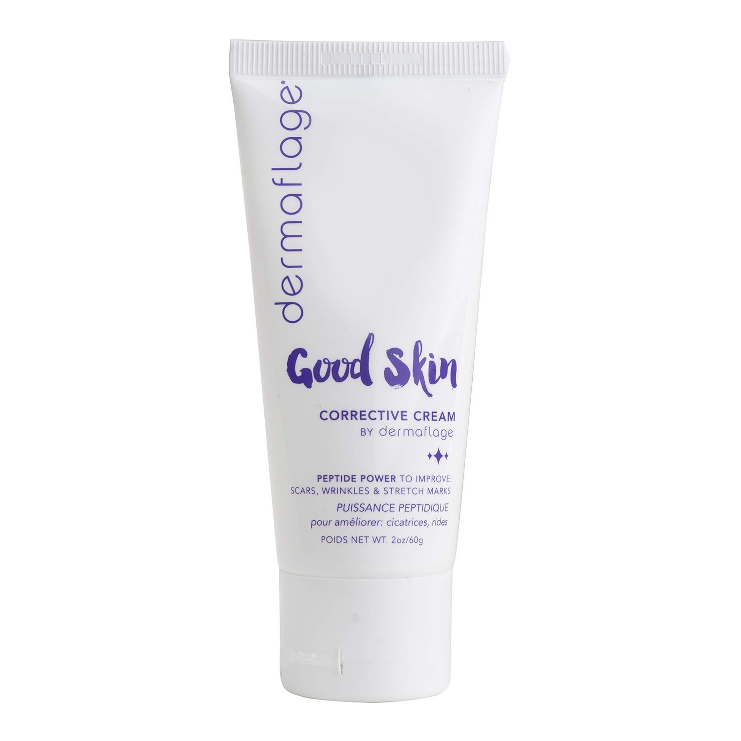 Dermaflage Acne Scar Removal Cream With Peptide Power, Fade Acne, Surgical Scars, Stretch Marks And Wrinkles With Good Skin, 2 oz.
