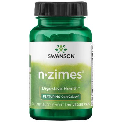 Swanson Full Spectrum N-Zimes 90 Veg Capsules Enzyme
