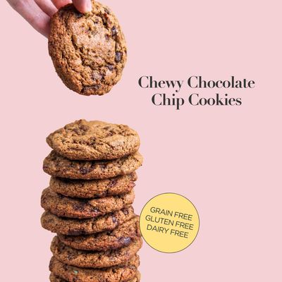 Stellar Eats Grain-Free Cookie Mix Almond Flour-Based, Gluten-Free, Dairy-Free, Paleo-Friendly Soft, Chewy, Fudge-y Cookies with Unrefined Coconut Sugar Easy-to-Make 14-16 Cookies (Chocolate Chip)