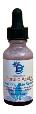 Ferulic Acid Plus, Maturing Skin Serum With Gota Kola, Ferulic Acid, Hyaluronic Acid and More, By Diva Stuff