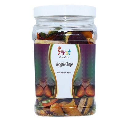 FirstChoiceCandy Veggie Chips (13 oz) in Reusable Food Container