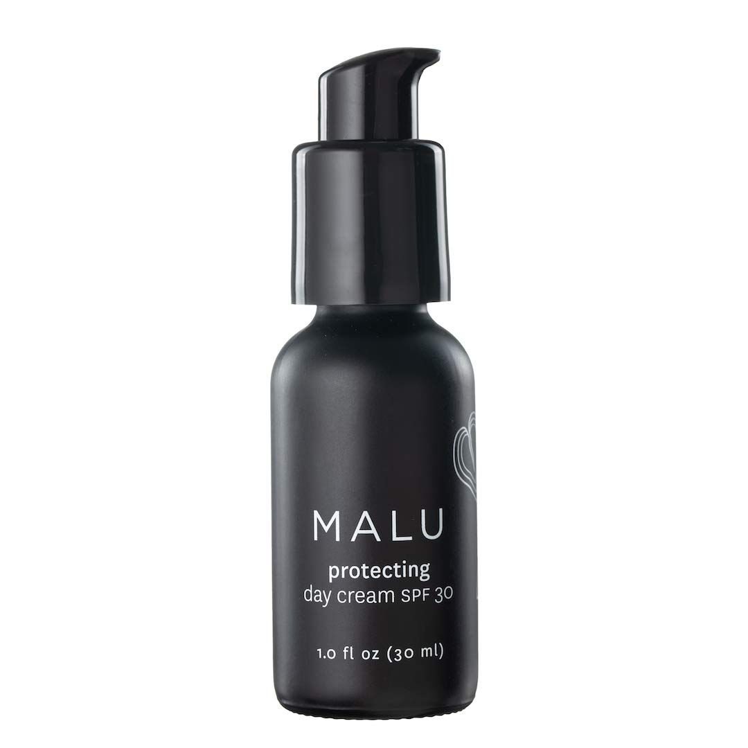 Honua Skincare, Malu Protecting Day Cream with Reef-Safe SPF30 Mineral Zinc Oxide for Broad Spectrum, non-whitening sun protection