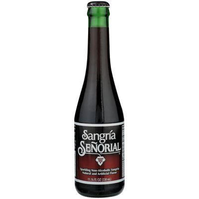Sangria Se orial, Sparkling Non-Alcoholic Sangria, 11.16 Fluid Ounce (Pack of 24)